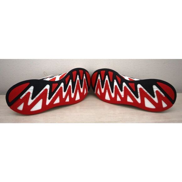 Adidas JI0308 Men's Sz 8 Women's Sz 9 White/Red Adizero Aruku Casual Shoes - Picture 4 of 12